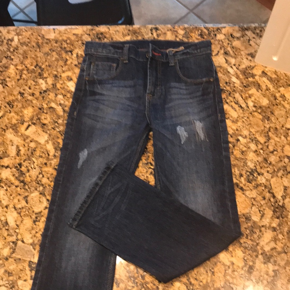 Boys ripped jeans